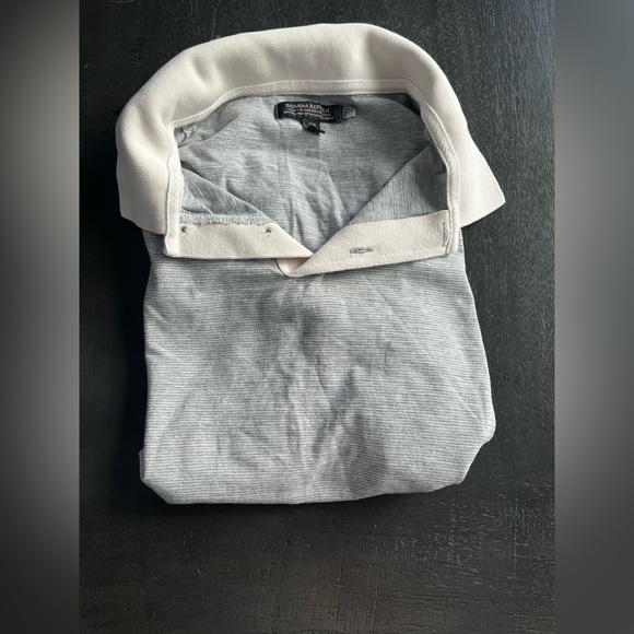 Banana Republic Luxury Touch Men's Grey Polo Shirt - Small - Picture 7 of 7